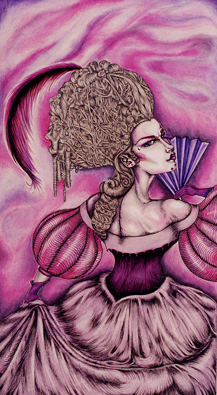 Lilacs illustration